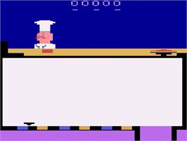 In game image of Piece o' Cake on the Atari 2600.