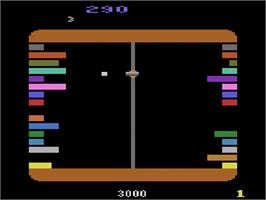 In game image of Ram It on the Atari 2600.