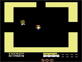 In game image of Secret Quest on the Atari 2600.