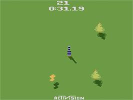 In game image of Sky Skipper on the Atari 2600.