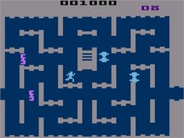 In game image of Space Cavern on the Atari 2600.