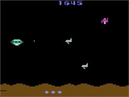 In game image of Space Jockey on the Atari 2600.