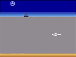 In game image of Star Fox on the Atari 2600.