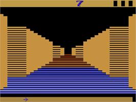 In game image of Tunnel Runner on the Atari 2600.
