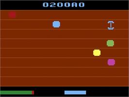 In game image of Ultra SCSIcide on the Atari 2600.