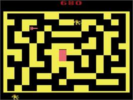 In game image of X-Man on the Atari 2600.