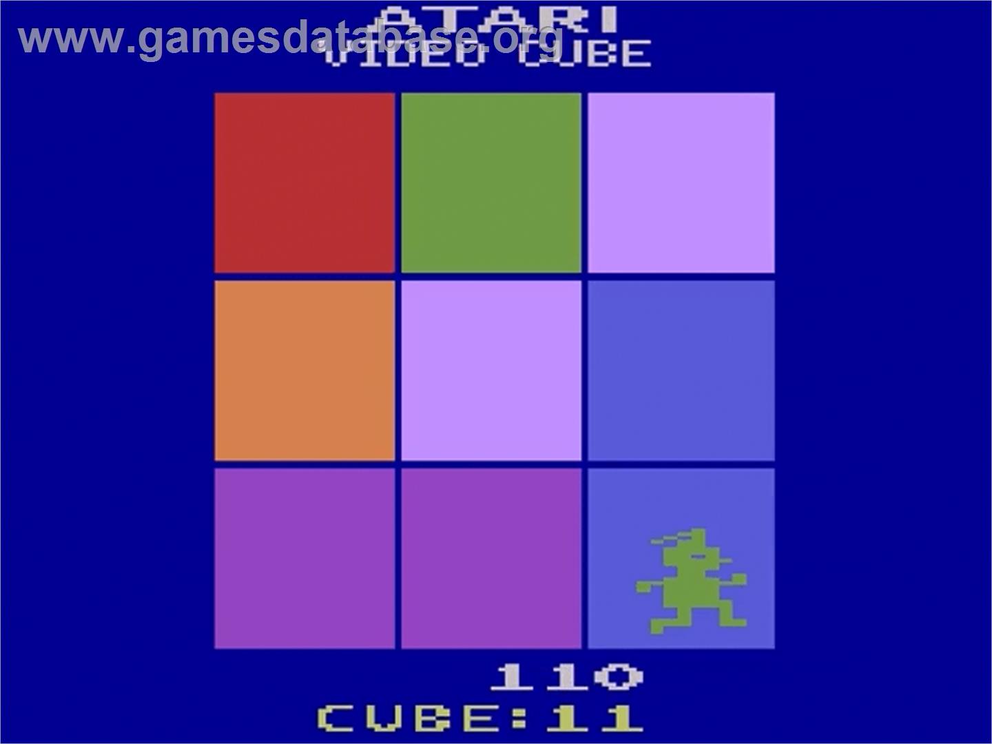 Atari Video Cube - Atari 2600 - Artwork - In Game