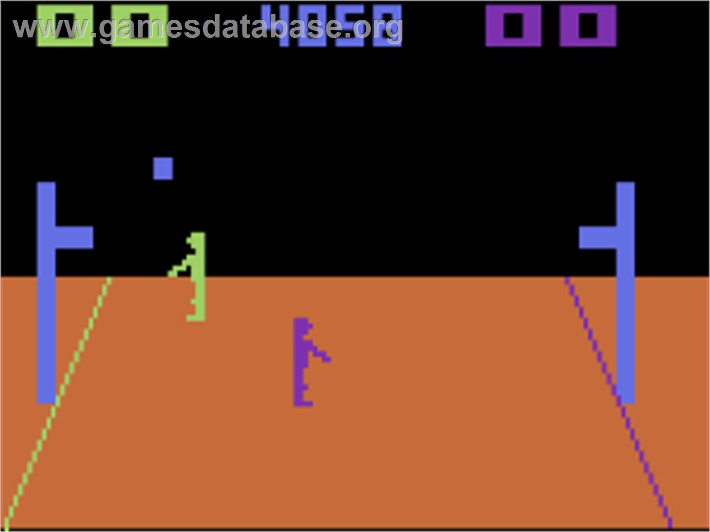 Basketball - Atari 2600 - Artwork - In Game