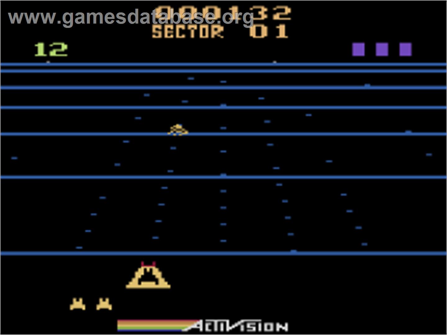 Beamrider - Atari 2600 - Artwork - In Game