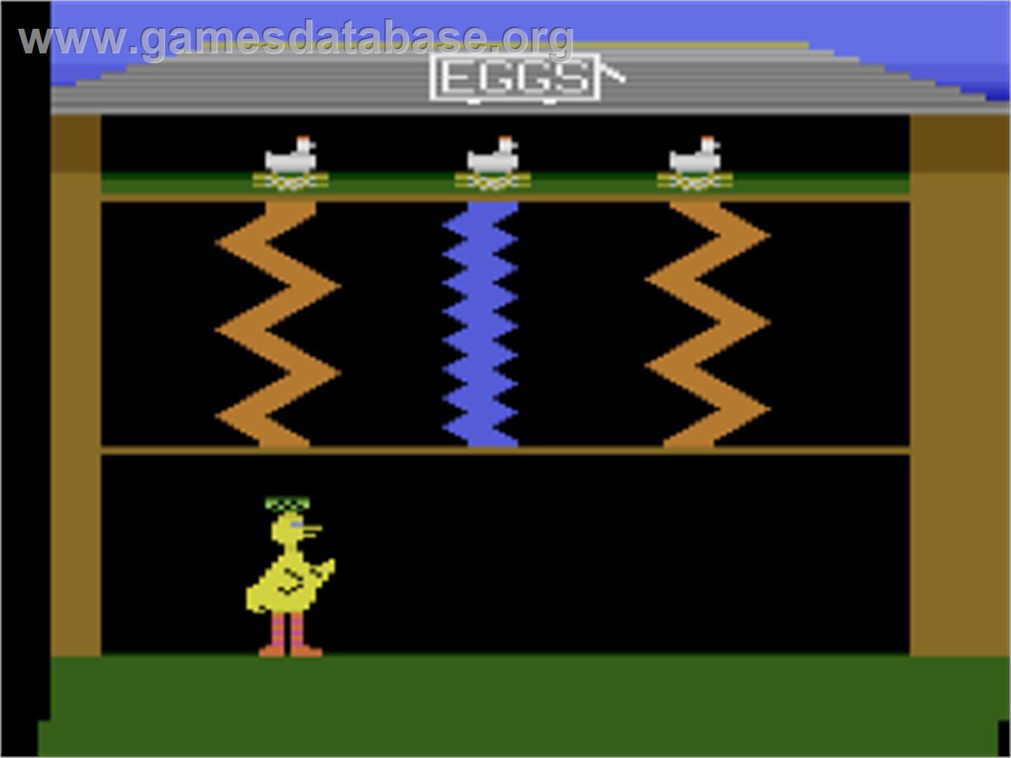 Big Bird's Egg Catch - Atari 2600 - Artwork - In Game