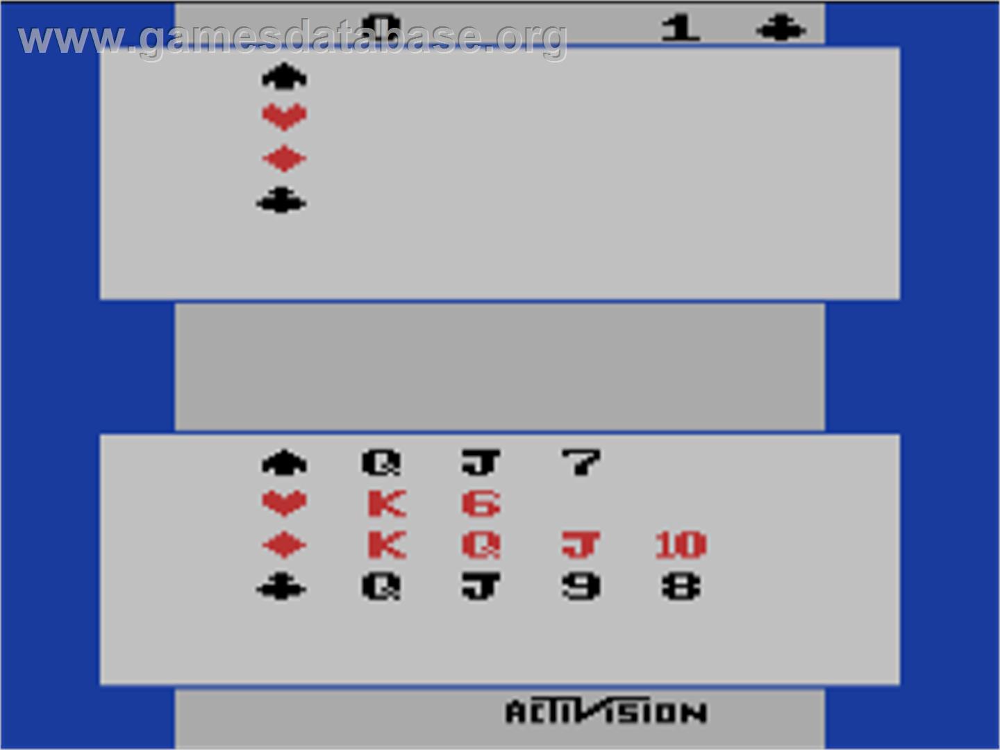 Bridge - Atari 2600 - Artwork - In Game