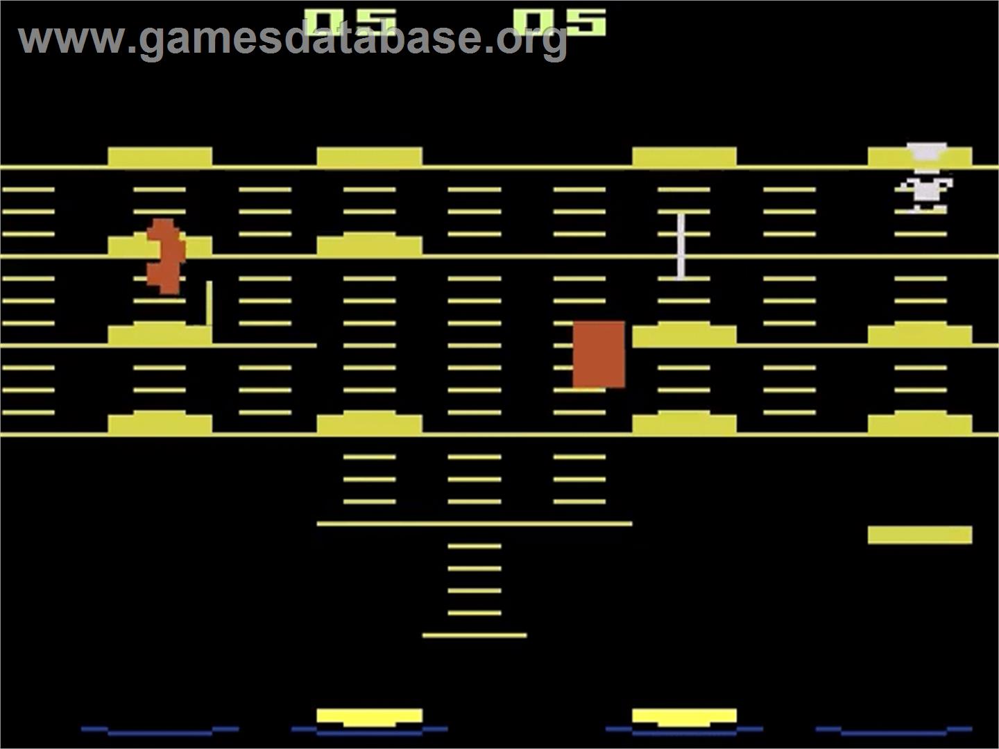 BurgerTime - Atari 2600 - Artwork - In Game