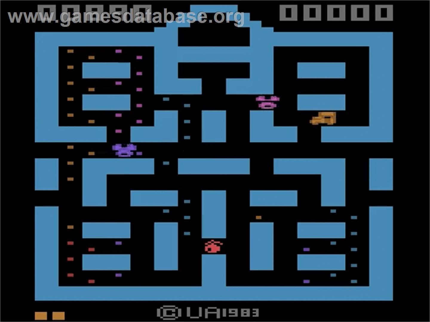 Cat Trax - Atari 2600 - Artwork - In Game