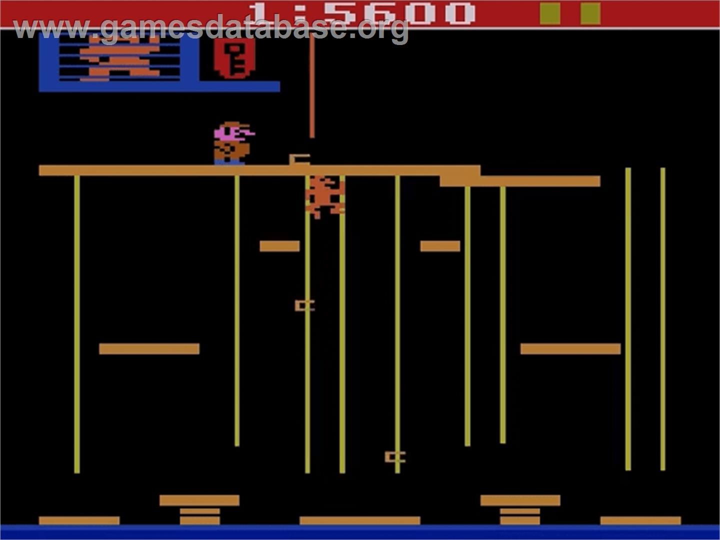 Donkey Kong Junior - Atari 2600 - Artwork - In Game