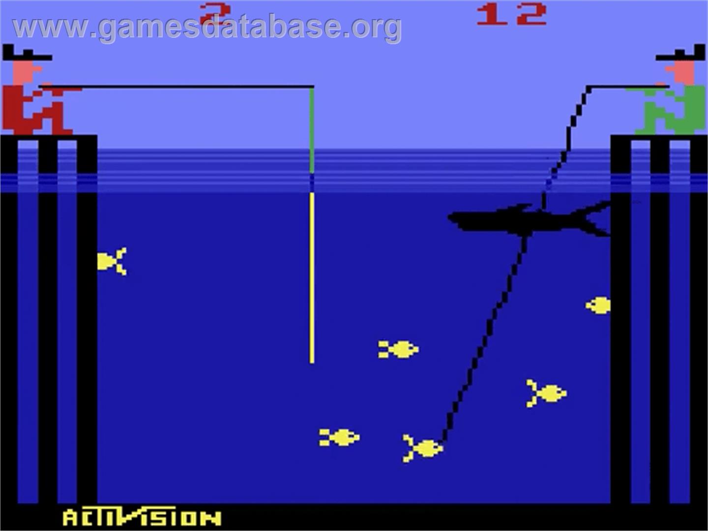 Fishing Derby - Atari 2600 - Artwork - In Game