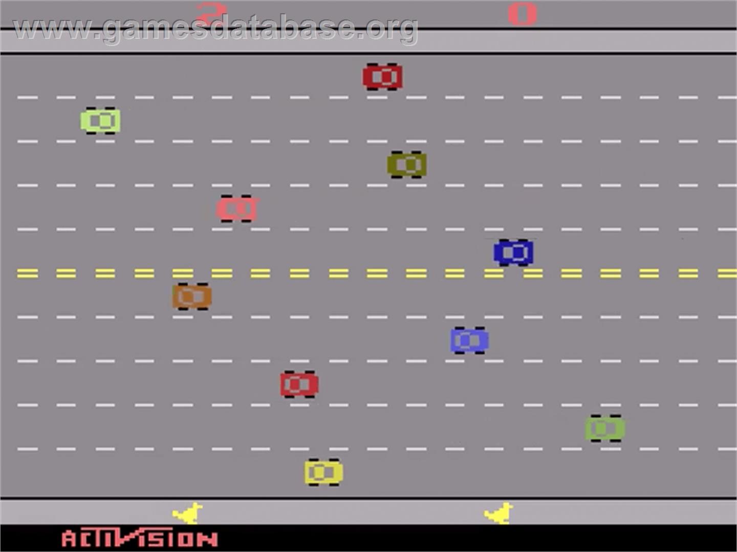 Freeway - Atari 2600 - Artwork - In Game