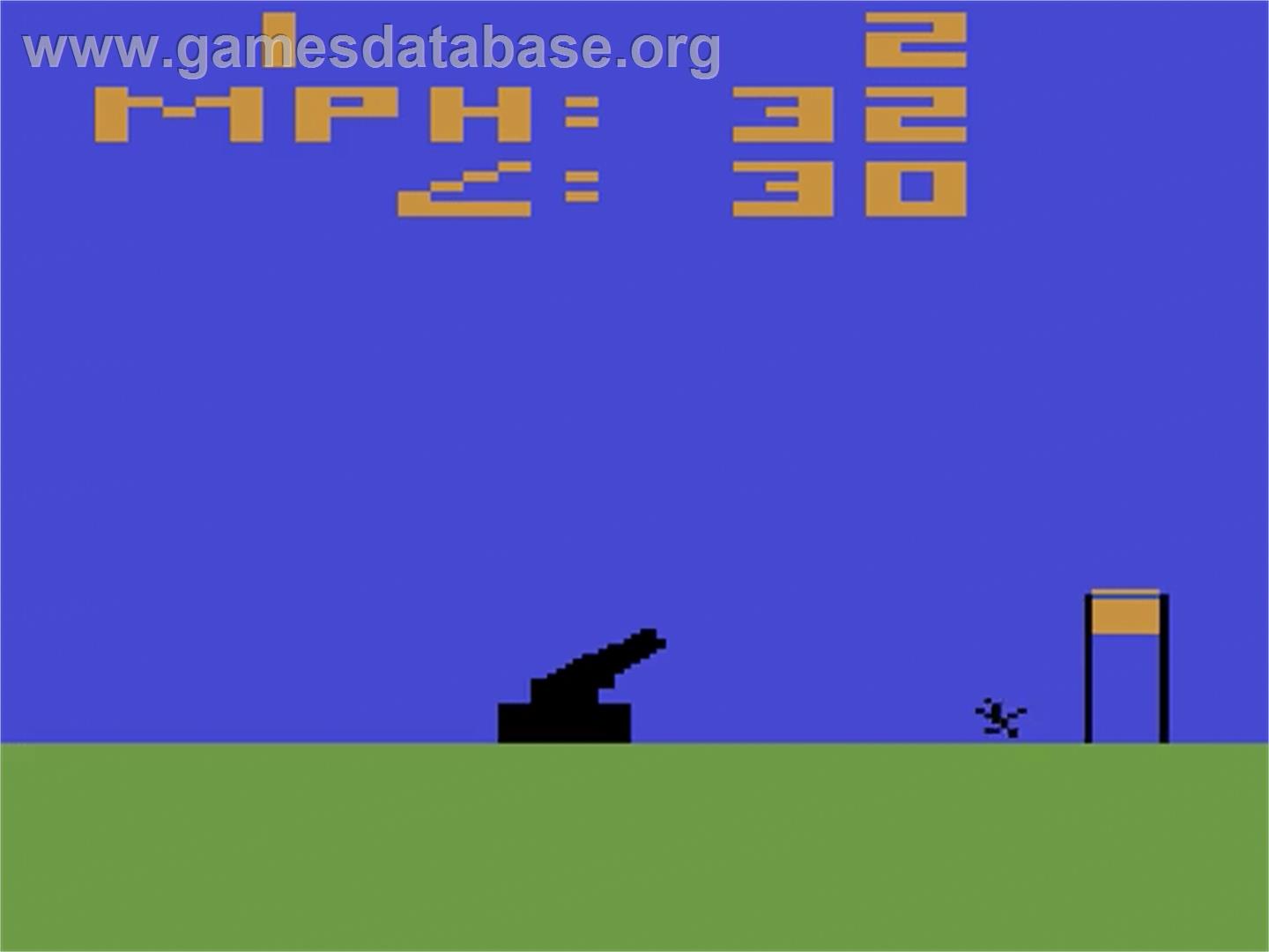 Human Cannonball - Atari 2600 - Artwork - In Game