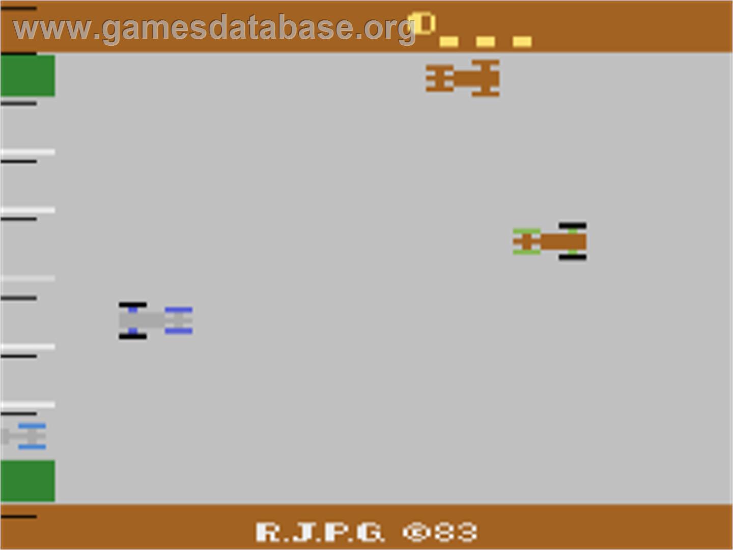 Night Driver - Atari 2600 - Artwork - In Game