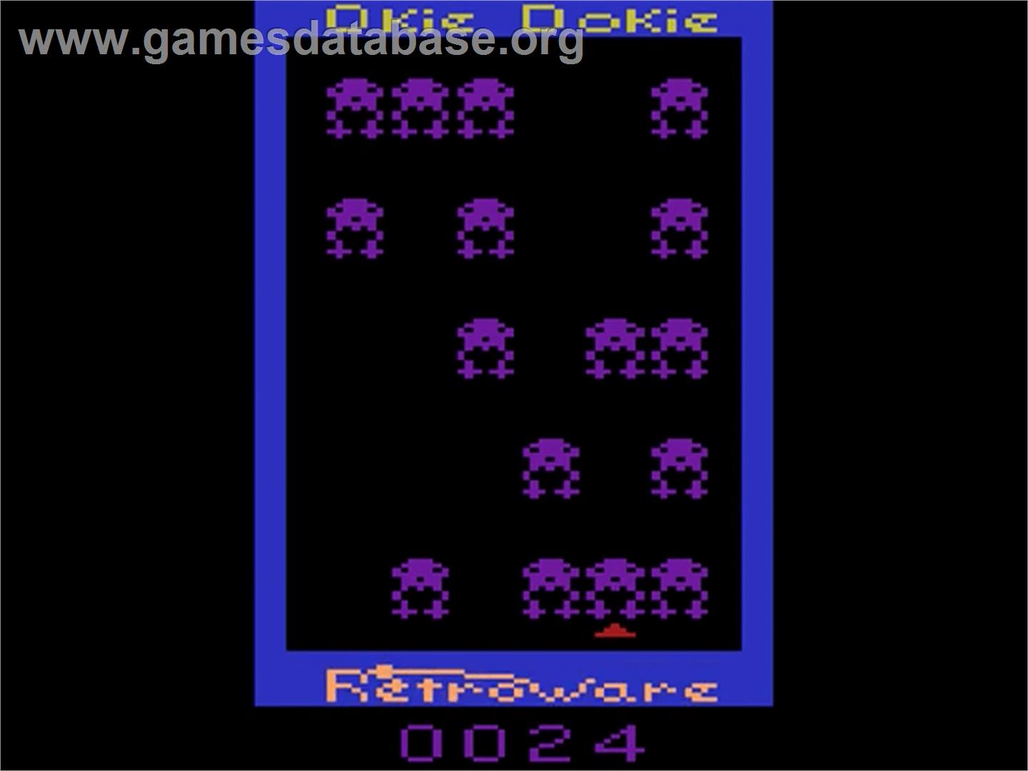 Okie Dokie - Atari 2600 - Artwork - In Game