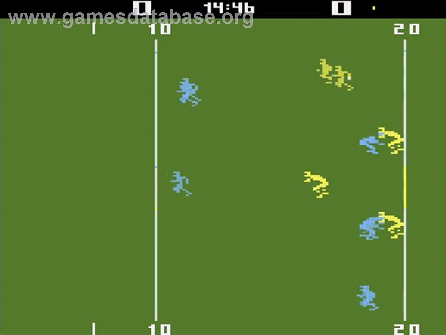 RealSports Football - Atari 2600 - Artwork - In Game