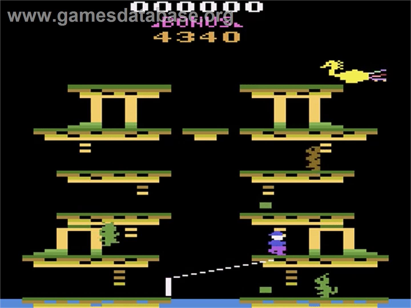 Roc 'N Rope - Atari 2600 - Artwork - In Game
