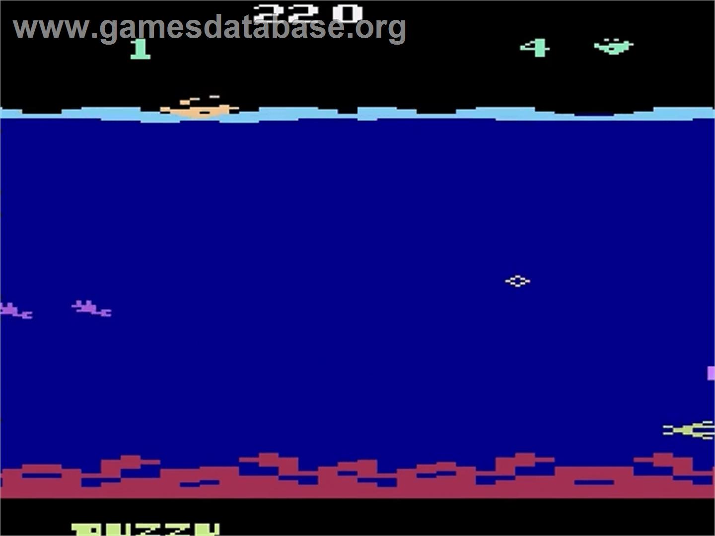 Sea Monster - Atari 2600 - Artwork - In Game