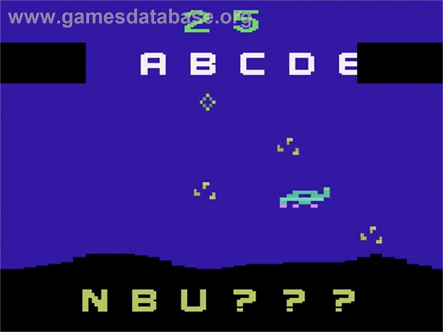 Word Zapper - Atari 2600 - Artwork - In Game