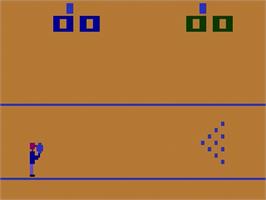 Title screen of Bowling on the Atari 2600.
