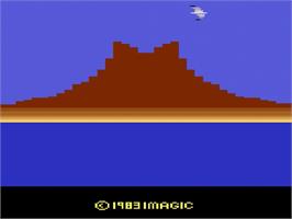 Title screen of Fathom on the Atari 2600.