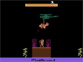 Title screen of Jungle Fever/Knight on the Town on the Atari 2600.