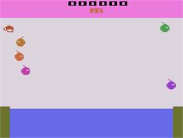 Title screen of Kool-Aid Man on the Atari 2600.