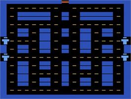 Title screen of Lock 'n' Chase on the Atari 2600.