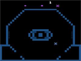 Title screen of Reactor on the Atari 2600.