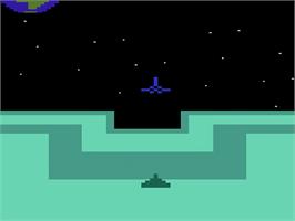 Title screen of Star Strike on the Atari 2600.