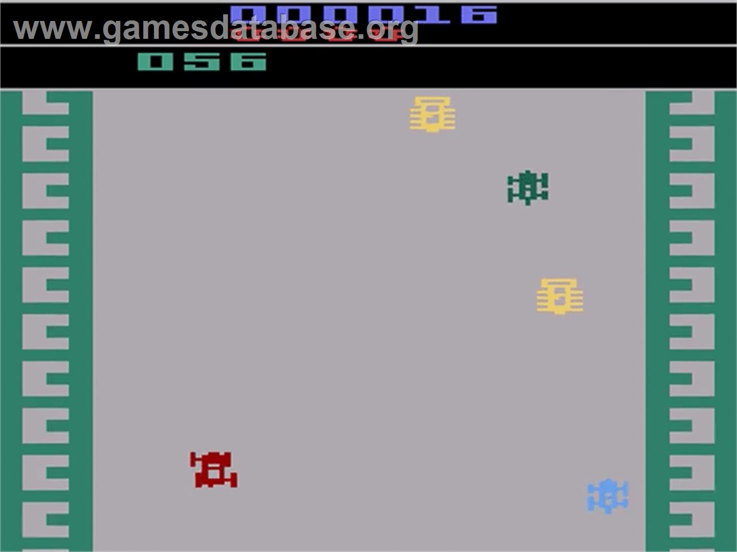 Bump 'N' Jump - Atari 2600 - Artwork - Title Screen