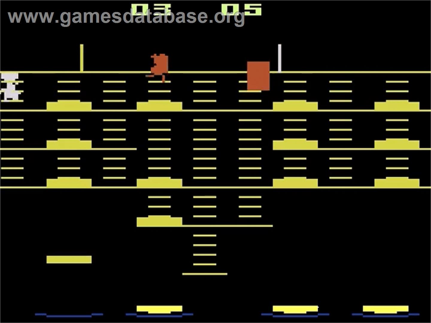 BurgerTime - Atari 2600 - Artwork - Title Screen
