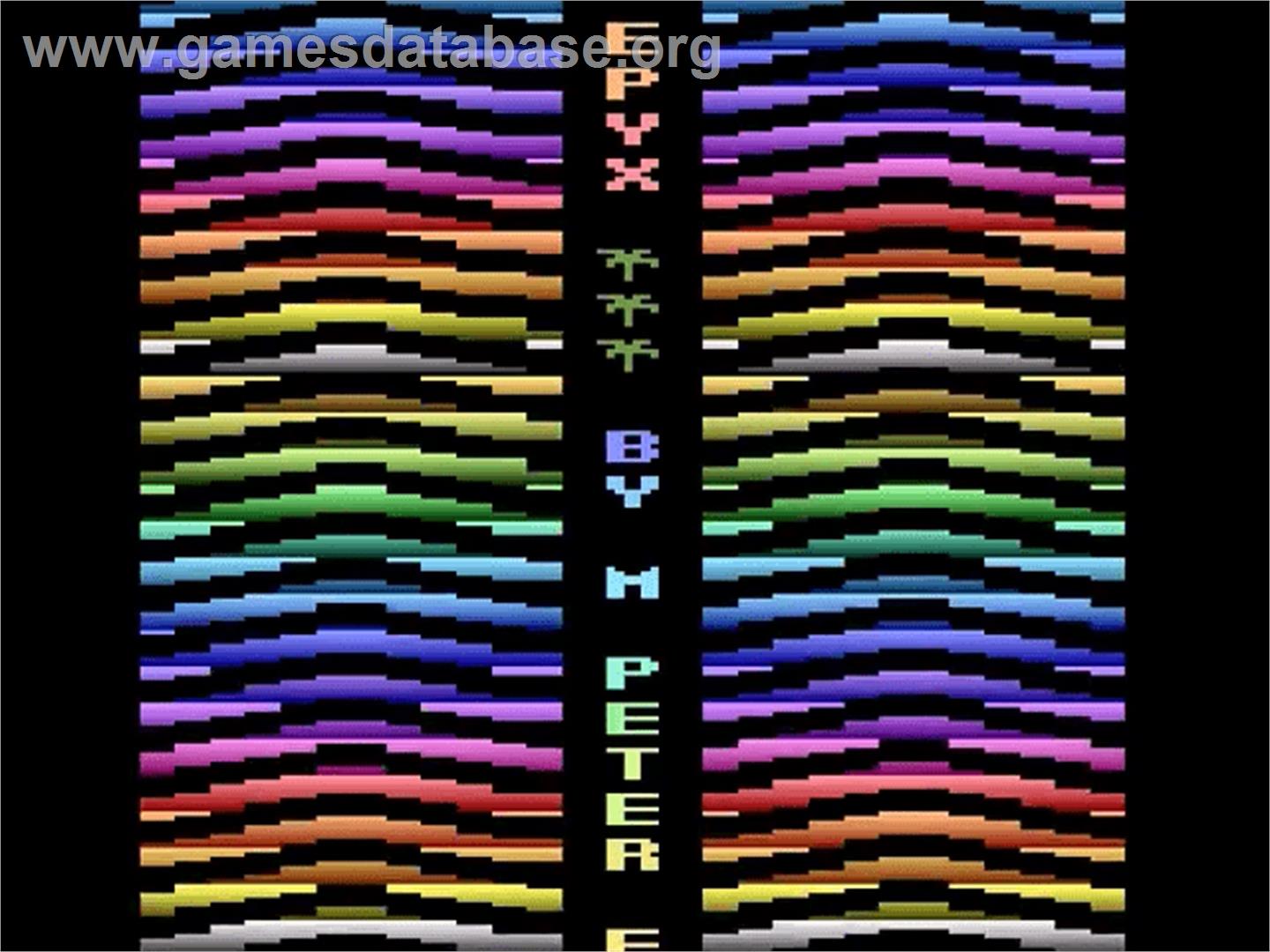 California Games - Atari 2600 - Artwork - Title Screen
