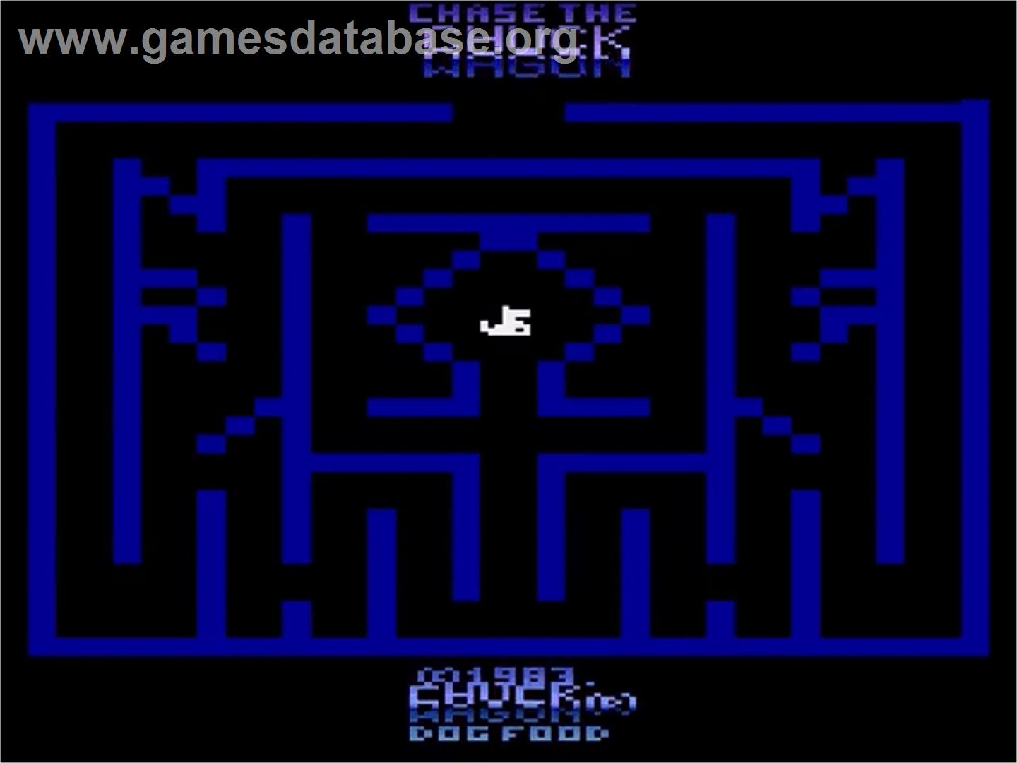 Chase the Chuck Wagon - Atari 2600 - Artwork - Title Screen