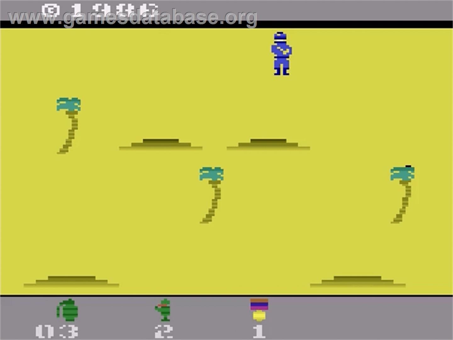 Commando - Atari 2600 - Artwork - Title Screen