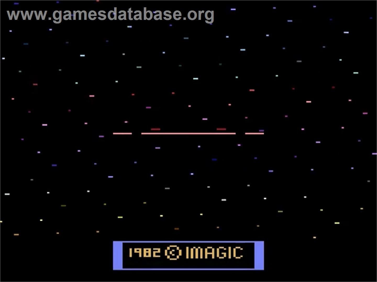 Cosmic Ark - Atari 2600 - Artwork - Title Screen