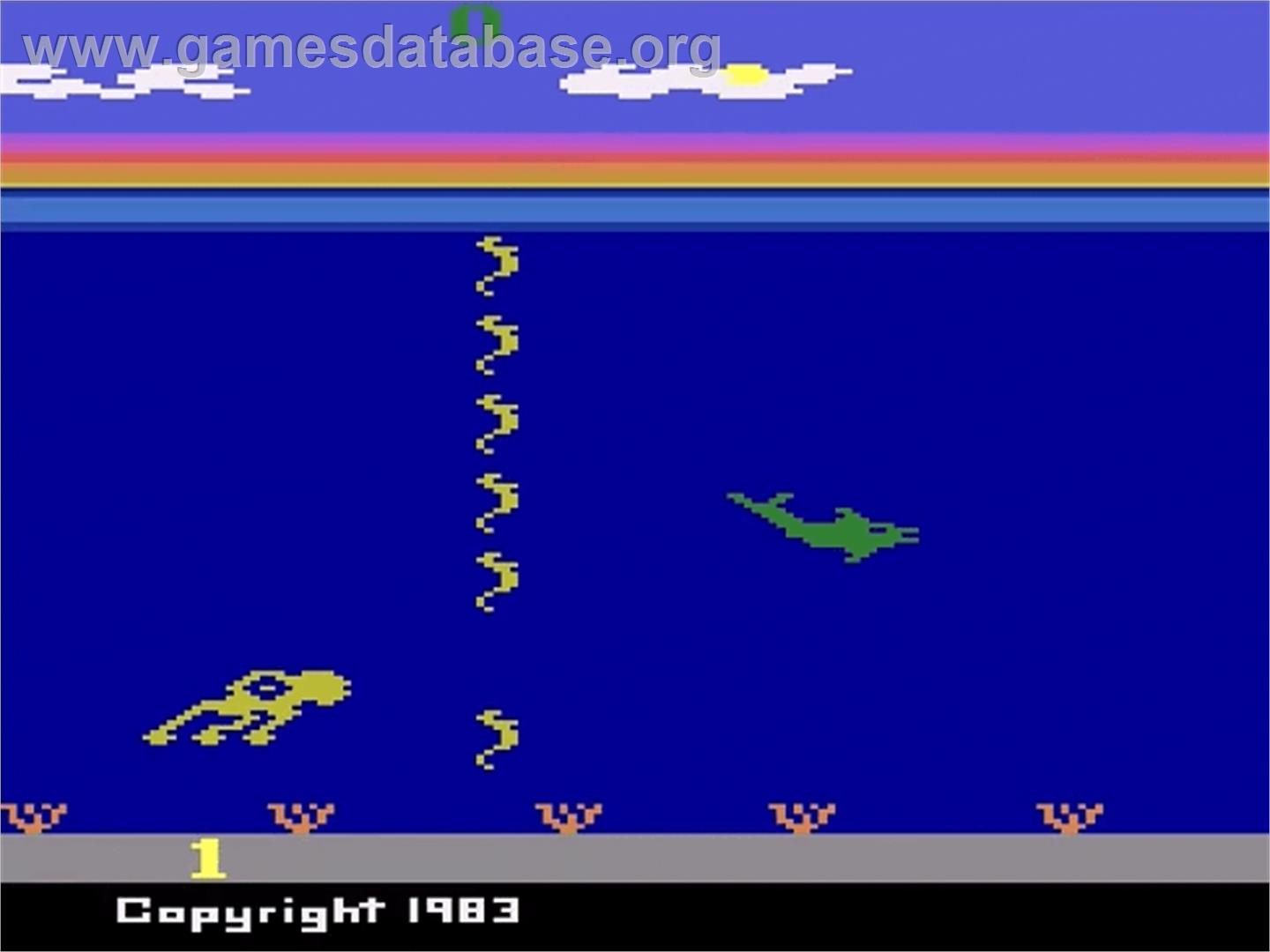 Dolphin - Atari 2600 - Artwork - Title Screen