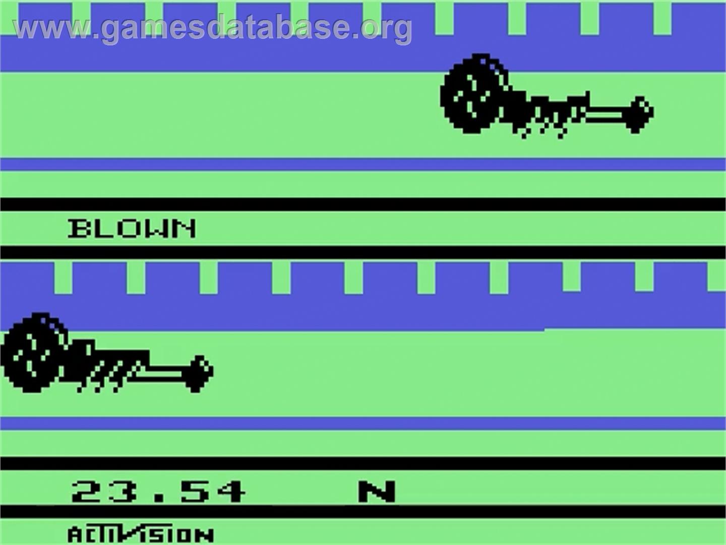 Dragster - Atari 2600 - Artwork - Title Screen