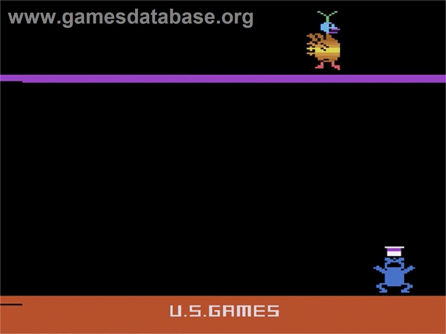 Eggomania - Atari 2600 - Artwork - Title Screen