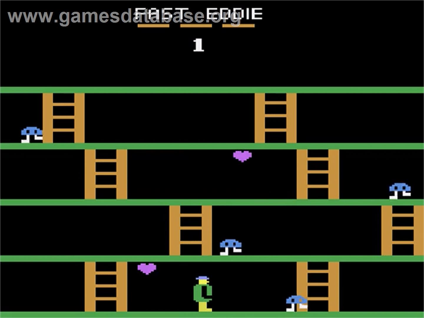 Fast Eddie - Atari 2600 - Artwork - Title Screen