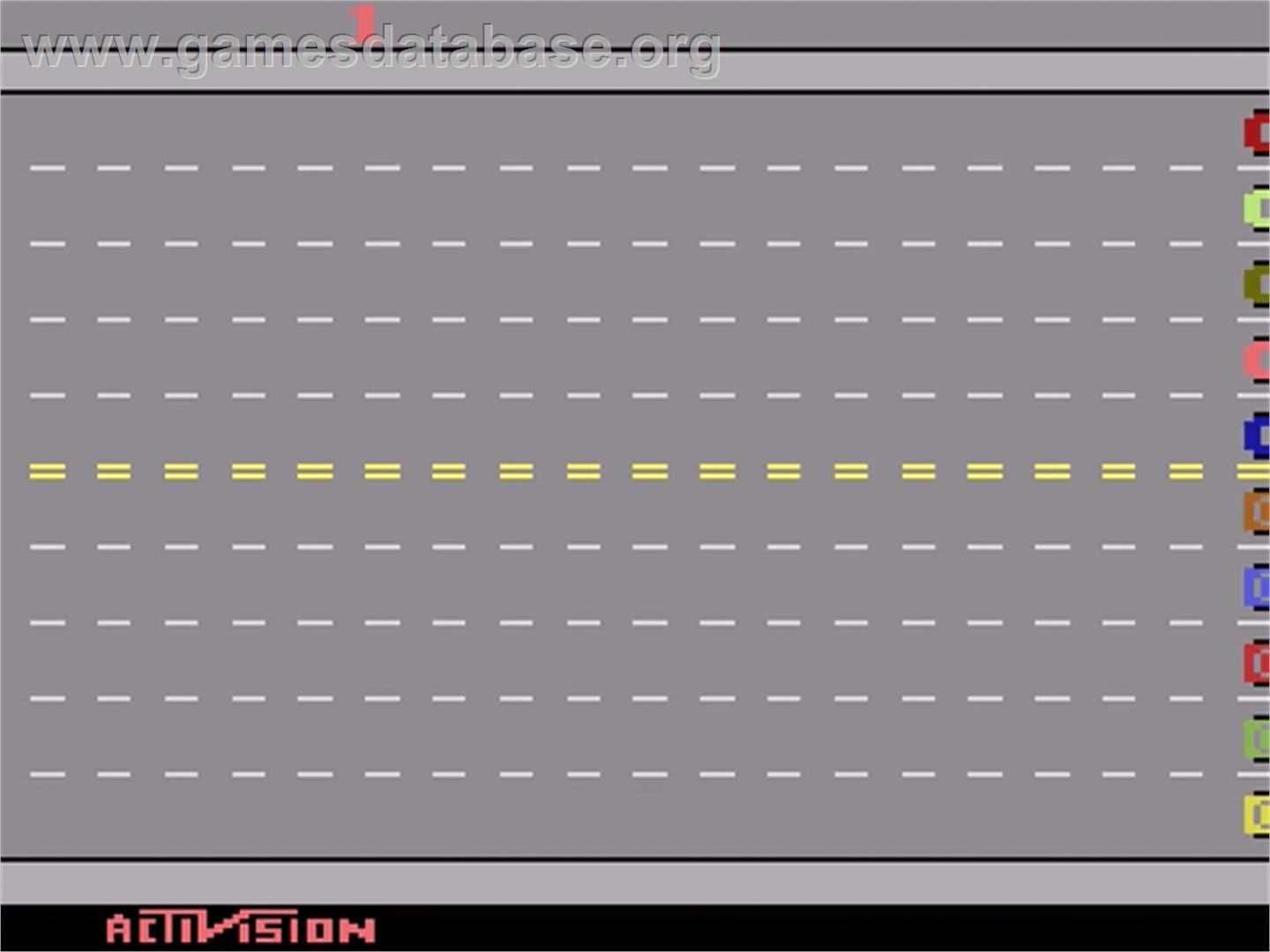 Freeway - Atari 2600 - Artwork - Title Screen