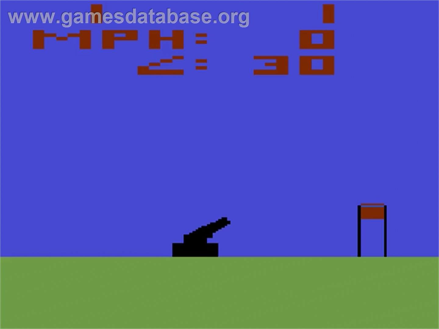 Human Cannonball - Atari 2600 - Artwork - Title Screen