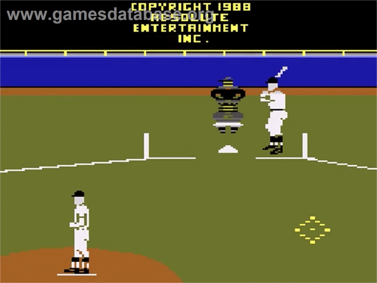 Major League Baseball - Atari 2600 - Artwork - Title Screen