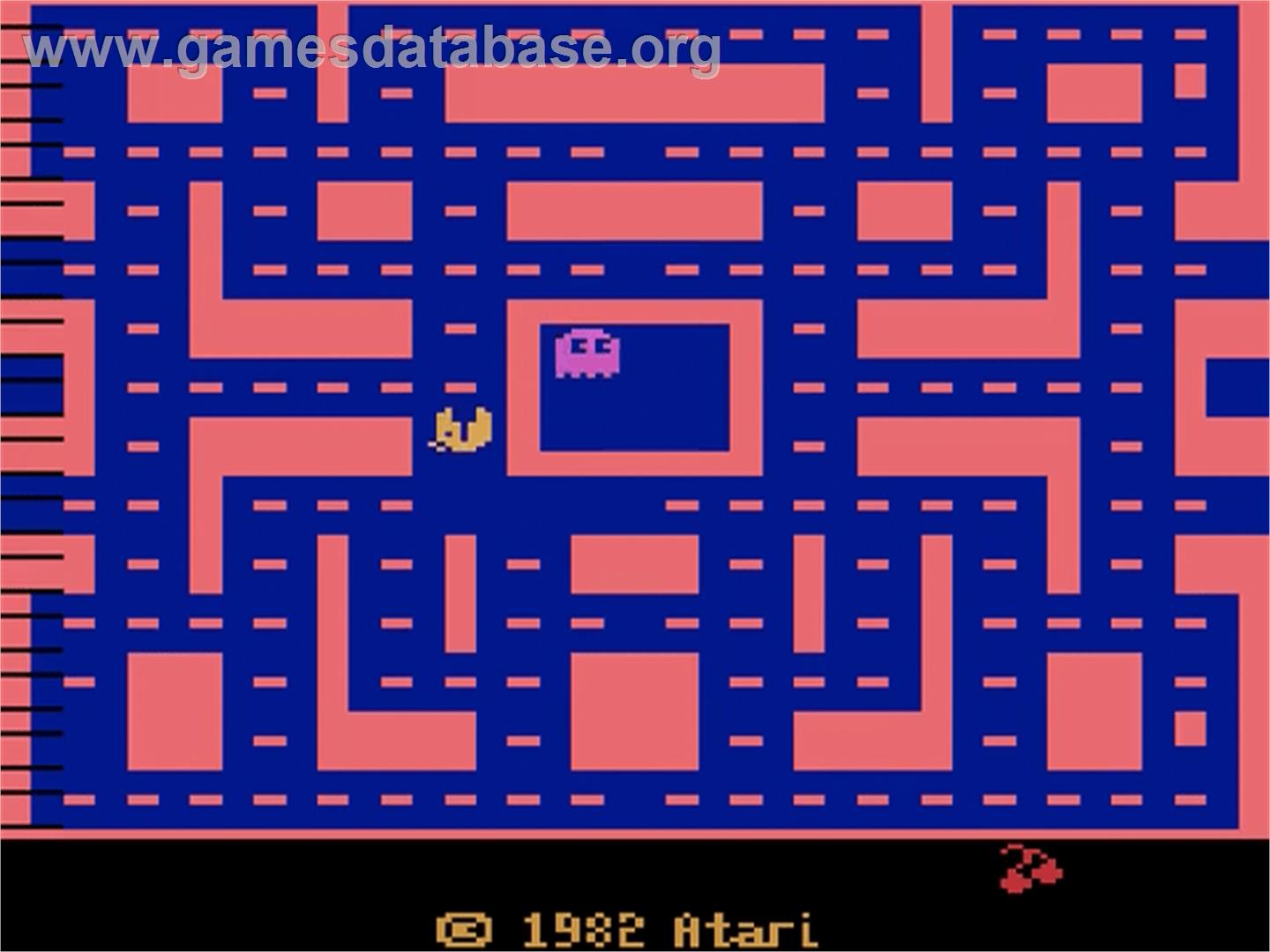 Ms. Pac-Man - Atari 2600 - Artwork - Title Screen