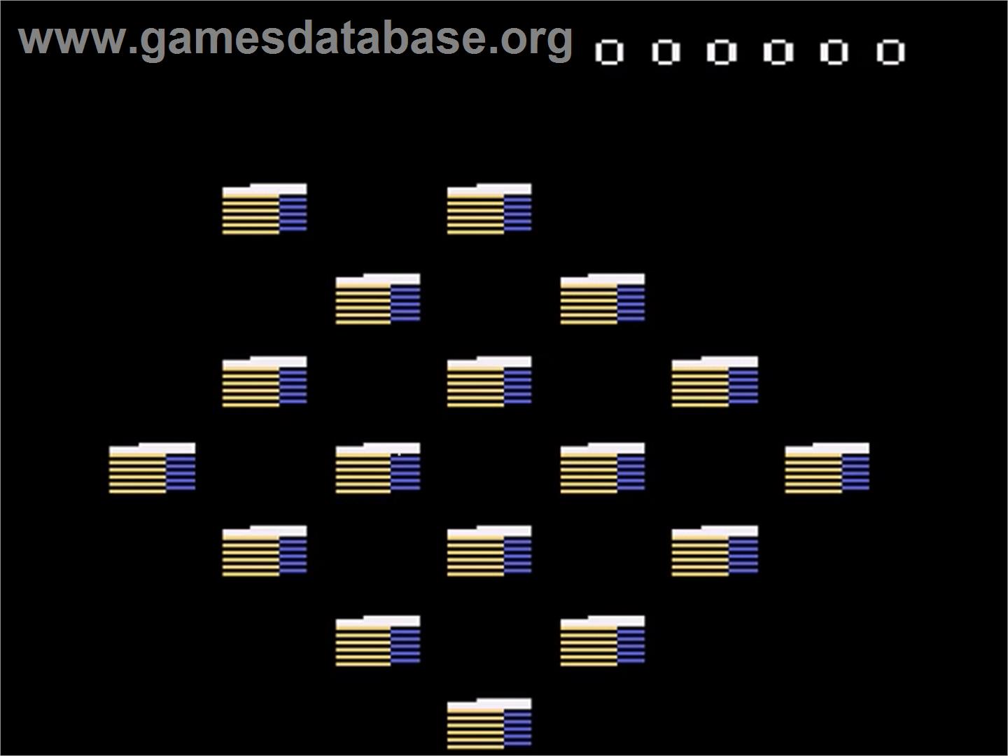 Q*Bert's Qubes - Atari 2600 - Artwork - Title Screen