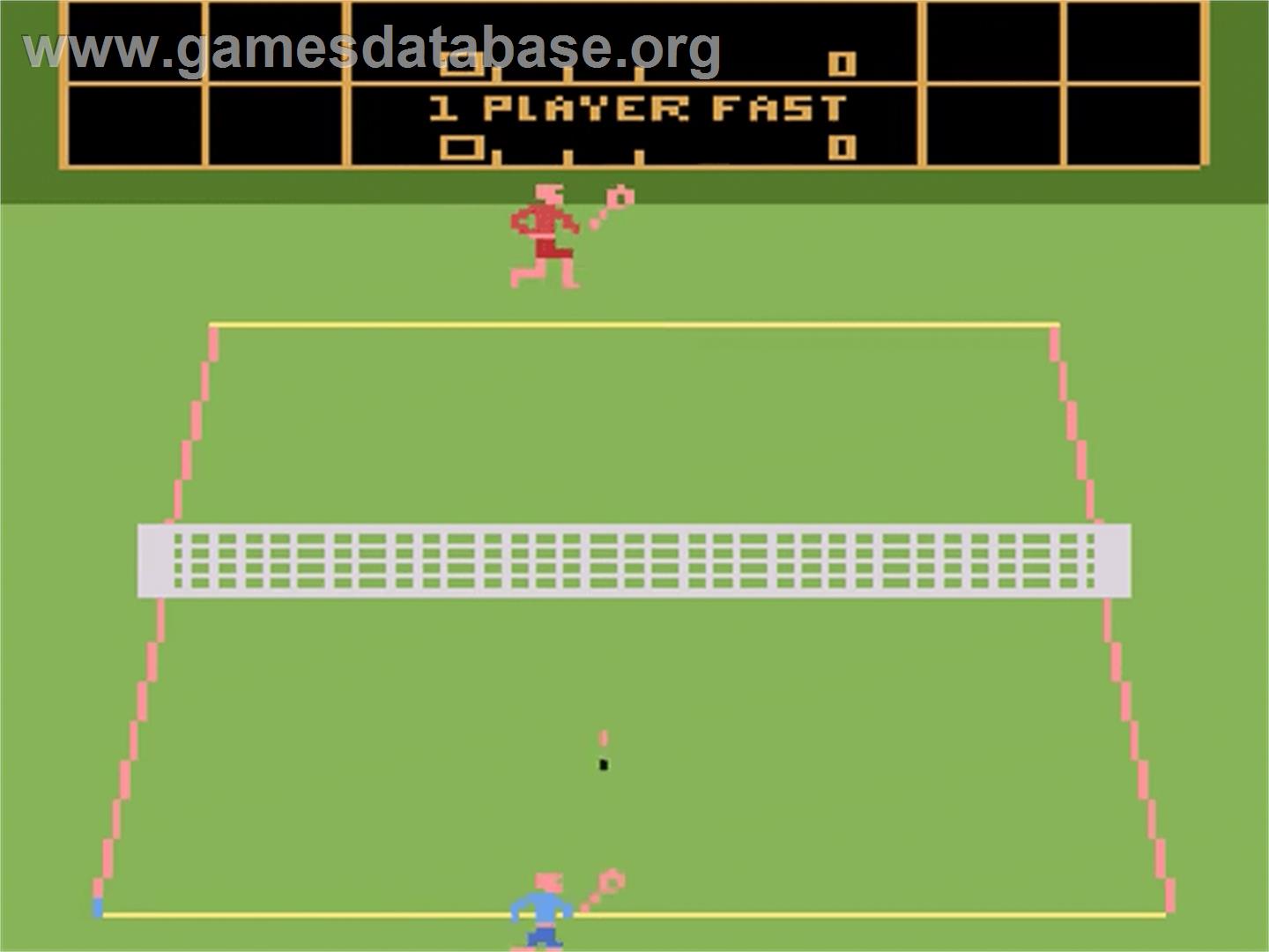RealSports Tennis - Atari 2600 - Artwork - Title Screen